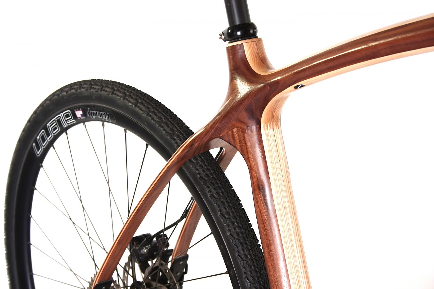 Wooden shop gravel bike